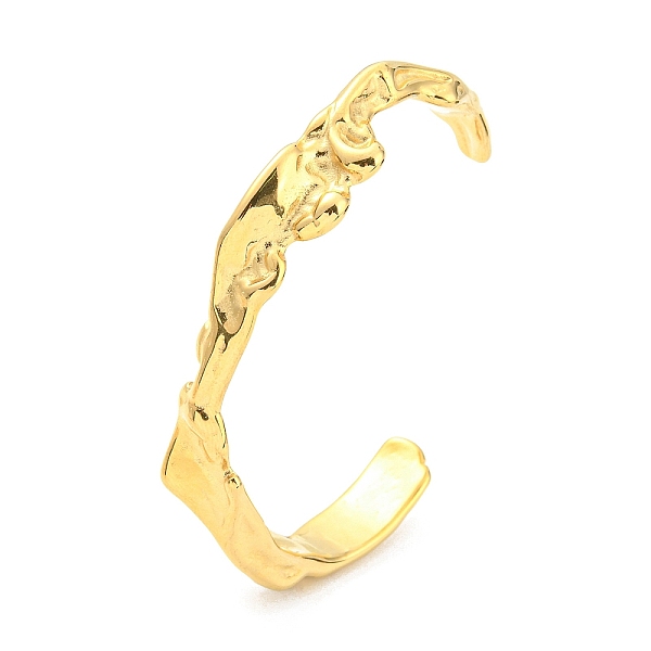 PandaHall Ion Plating(IP) 304 Stainless Steel Cuff Bangles, Golden, Inner Diameter: 2-1/4x1-3/4 inch(5.75x4.45cm) 304 Stainless Steel
PandaHall Ion Plating(IP) 304 Stainless Steel Cuff Bangles, Golden, Inner Diameter: 2-1/4x1-3/4 inch(5.75x4.45cm) 304 Stainless Steel