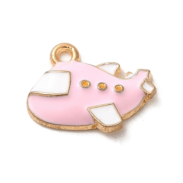 PandaHall Alloy Enamel Pendants, Light Gold, Plane Charm, Pink, 12x15.5x3mm, Hole: 1.2mm Alloy+Enamel Others Pink
PandaHall Alloy Enamel Pendants, Light Gold, Plane Charm, Pink, 12x15.5x3mm, Hole: 1.2mm Alloy+Enamel Others Pink