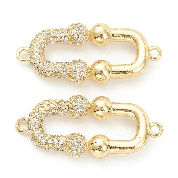 PandaHall Brass Micro Pave Clear Cubic Zirconia Links Connectors, Long-Lasting Plated, Rectangle, Real 18K Gold Plated, 13x30x5mm, Hole...
PandaHall Brass Micro Pave Clear Cubic Zirconia Links Connectors, Long-Lasting Plated, Rectangle, Real 18K Gold Plated, 13x30x5mm, Hole...