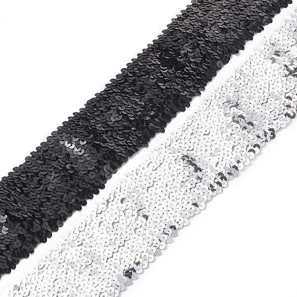 PandaHall Sparkle Polyester Plastic Paillette Elastic Chain Rolls, Sequins Beads, Ornament Accessories, Flat Round, Mixed Color, 2-3/4 inch..., Multicolor
PandaHall Sparkle Polyester Plastic Paillette Elastic Chain Rolls, Sequins Beads, Ornament Accessories, Flat Round, Mixed Color, 2-3/4 inch..., Multicolor