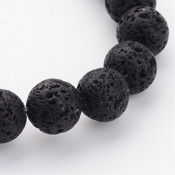 PandaHall Natural Lava Rock Beads Strands, Black, Round, 8mm, Hole: 1mm, about 47pcs/strand, 15 inch Round Black
PandaHall Natural Lava Rock Beads Strands, Black, Round, 8mm, Hole: 1mm, about 47pcs/strand, 15 inch Round Black