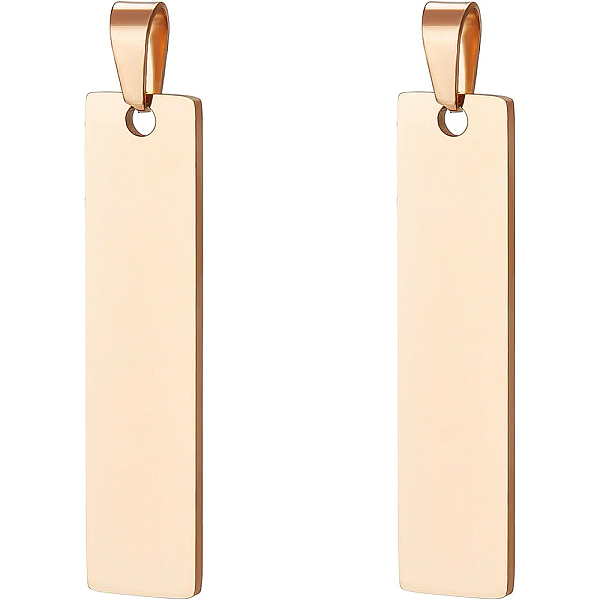 PandaHall BENECREAT 10Pcs 304 Stainless Steel Rose Gold Blank Stamping Tags Charms Rectangle Stamping Pendants with Jump Rings for Jewelry...
PandaHall BENECREAT 10Pcs 304 Stainless Steel Rose Gold Blank Stamping Tags Charms Rectangle Stamping Pendants with Jump Rings for Jewelry...