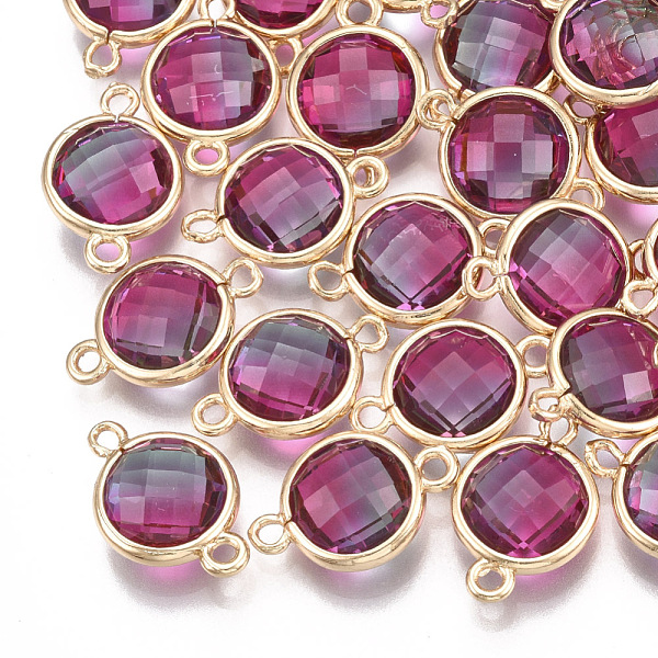 PandaHall Glass Links connectors, with Brass Findings, Faceted, Flat Round, Golden, Colorful, 17.5x11.5x5mm, Hole: 1.5mm Glass Flat Round
PandaHall Glass Links connectors, with Brass Findings, Faceted, Flat Round, Golden, Colorful, 17.5x11.5x5mm, Hole: 1.5mm Glass Flat Round