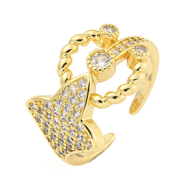PandaHall Flower Clear Cubic Zirconia Open Cuff Ring, Brass Finger Rings for Women, Real 16K Gold Plated, 13mm Brass+Cubic Zirconia Flower...
PandaHall Flower Clear Cubic Zirconia Open Cuff Ring, Brass Finger Rings for Women, Real 16K Gold Plated, 13mm Brass+Cubic Zirconia Flower...