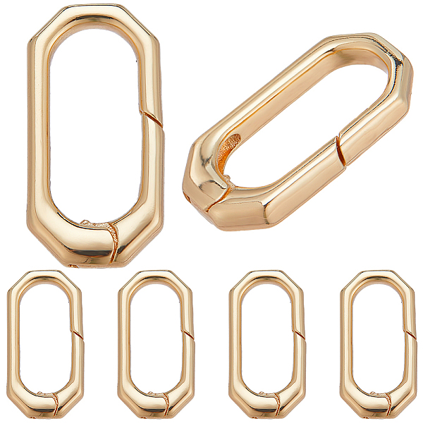 PandaHall SUNNYCLUE 1 Box 6Pcs Trigger Spring O Rings Real 18K Gold Plated Brass Spring O Ring Clasps Small Purse Ring Clip Clasp Geometric...
PandaHall SUNNYCLUE 1 Box 6Pcs Trigger Spring O Rings Real 18K Gold Plated Brass Spring O Ring Clasps Small Purse Ring Clip Clasp Geometric...
