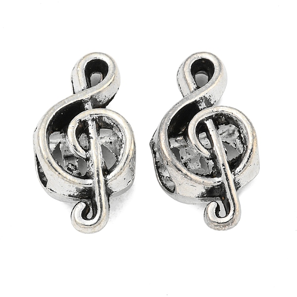 PandaHall Tibetan Style Alloy Beads, Large Hole Beads, Musical Note, Antique Silver, 18x9x6mm, Hole: 4.5mm Alloy Musical Note
PandaHall Tibetan Style Alloy Beads, Large Hole Beads, Musical Note, Antique Silver, 18x9x6mm, Hole: 4.5mm Alloy Musical Note