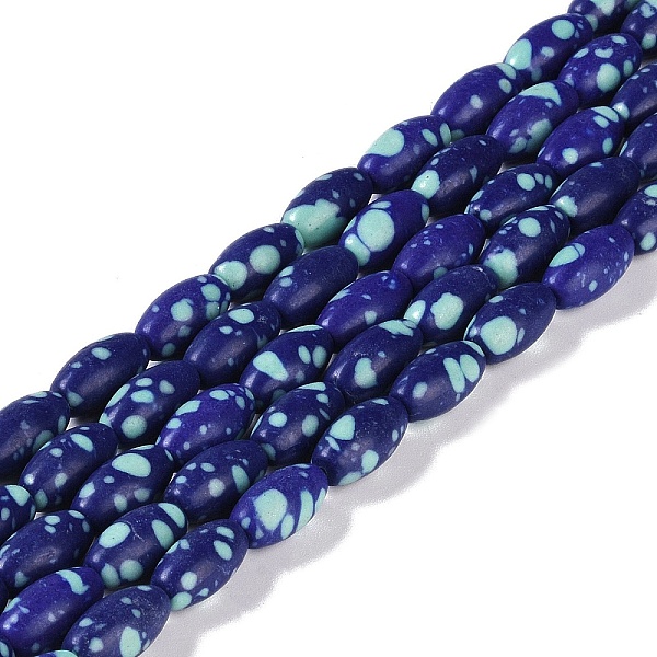 PandaHall Synthetic Chrysocolla Beads Strands, Oval, 12x6mm, Hole: 0.9mm, about 33~34pcs/strand, 15.55''~15.94''(39.5~40.5cm) Chrysocolla...
PandaHall Synthetic Chrysocolla Beads Strands, Oval, 12x6mm, Hole: 0.9mm, about 33~34pcs/strand, 15.55''~15.94''(39.5~40.5cm) Chrysocolla...