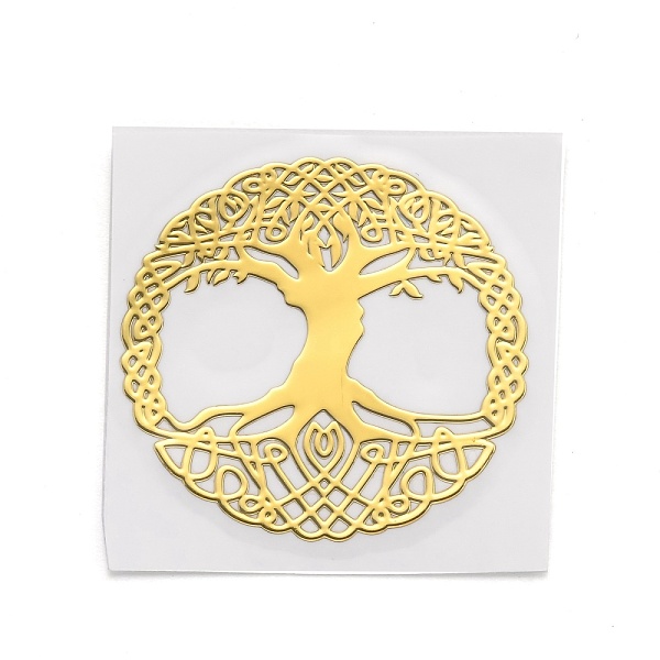 PandaHall Self Adhesive Brass Stickers, Scrapbooking Stickers, for Epoxy Resin Crafts, Tree, Golden, 3.3x0.05cm Brass Tree
PandaHall Self Adhesive Brass Stickers, Scrapbooking Stickers, for Epoxy Resin Crafts, Tree, Golden, 3.3x0.05cm Brass Tree