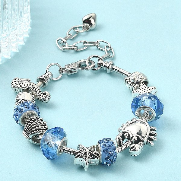 PandaHall DIY Eurpean Bracelet Making Kit, Including Alloy & Brass & Polymer Clay Rhinestone European Beads, Brass Bracelet Jewelry Making...
PandaHall DIY Eurpean Bracelet Making Kit, Including Alloy & Brass & Polymer Clay Rhinestone European Beads, Brass Bracelet Jewelry Making...