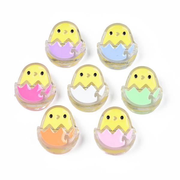 PandaHall Transparent Acrylic Beads, with Enamel, Egg, Mixed Color, 26x22x9mm, Hole: 3mm Acrylic Egg Multicolor
PandaHall Transparent Acrylic Beads, with Enamel, Egg, Mixed Color, 26x22x9mm, Hole: 3mm Acrylic Egg Multicolor