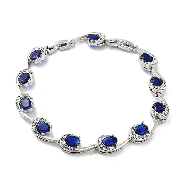 PandaHall Platinum Alloy Teardrop Link Chain Bracelets, with Rhinestone, Capri Blue, 8-1/4 inch(21cm), Link: 8.5mm Rhinestone Teardrop Cyan
PandaHall Platinum Alloy Teardrop Link Chain Bracelets, with Rhinestone, Capri Blue, 8-1/4 inch(21cm), Link: 8.5mm Rhinestone Teardrop Cyan