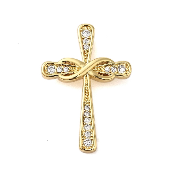 PandaHall Rack Plating Brass & Clear Cubic Zirconia Pendants, Cadmium Free & Lead Free, Long-Lasting Plated, Corss, Real 18K Gold Plated...
PandaHall Rack Plating Brass & Clear Cubic Zirconia Pendants, Cadmium Free & Lead Free, Long-Lasting Plated, Corss, Real 18K Gold Plated...
