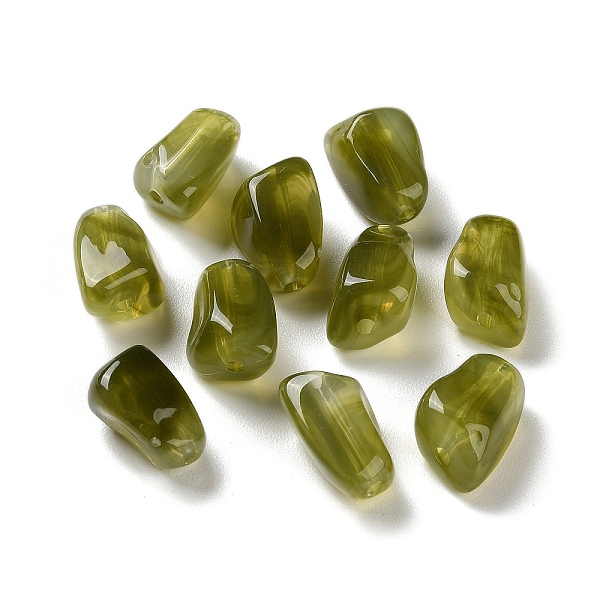 PandaHall Transparent Resin Beads, Nuggets, Dark Olive Green, 14.5x12x8.5mm, Hole: 1.8mm Resin Nuggets
PandaHall Transparent Resin Beads, Nuggets, Dark Olive Green, 14.5x12x8.5mm, Hole: 1.8mm Resin Nuggets