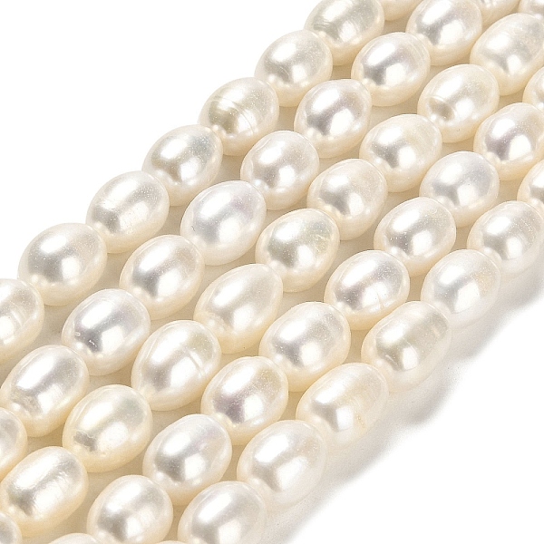 PandaHall Natural Cultured Freshwater Pearl Beads Strands, Rice, Grade 5A, Floral White, 10.5~13x9~10mm, Hole: 0.5mm, about 33pcs/strand...
PandaHall Natural Cultured Freshwater Pearl Beads Strands, Rice, Grade 5A, Floral White, 10.5~13x9~10mm, Hole: 0.5mm, about 33pcs/strand...