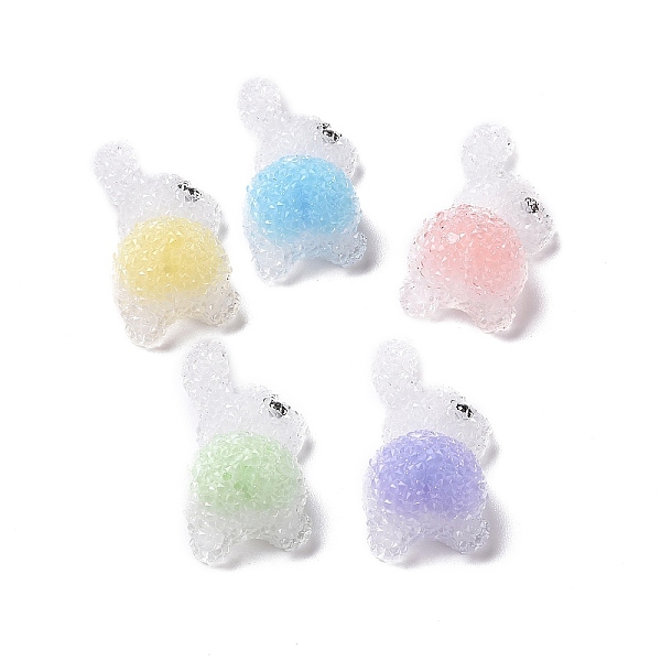 PandaHall Opaque Resin Cabochons, Rabbit, for DIY Craft Making, Mixed Color, 33x17.5x11.5mm Resin Rabbit Multicolor
PandaHall Opaque Resin Cabochons, Rabbit, for DIY Craft Making, Mixed Color, 33x17.5x11.5mm Resin Rabbit Multicolor