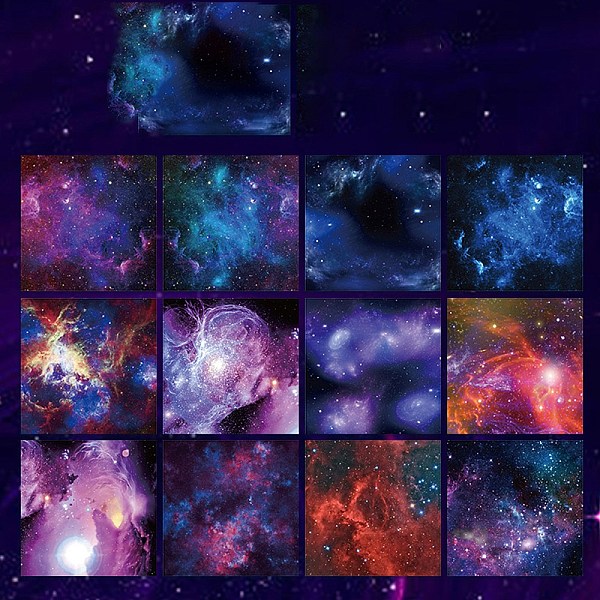 PandaHall Square Origami Paper, Scrapbooking Paper for Kids Handmade DIY Scrapbooking Craft Decoration, Universe Themed Pattern, 150x150mm...
PandaHall Square Origami Paper, Scrapbooking Paper for Kids Handmade DIY Scrapbooking Craft Decoration, Universe Themed Pattern, 150x150mm...