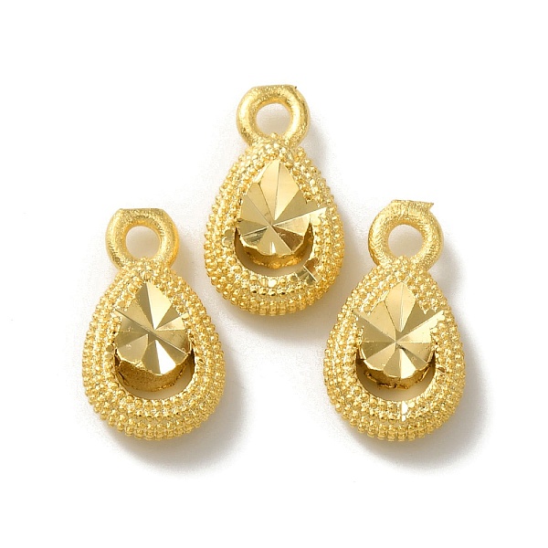 PandaHall Brass Charms, Cadmium Free & Lead Free, Teardrop, Real 24K Gold Plated, 13x7.5x3mm, Hole: 1.6mm Brass Teardrop
PandaHall Brass Charms, Cadmium Free & Lead Free, Teardrop, Real 24K Gold Plated, 13x7.5x3mm, Hole: 1.6mm Brass Teardrop