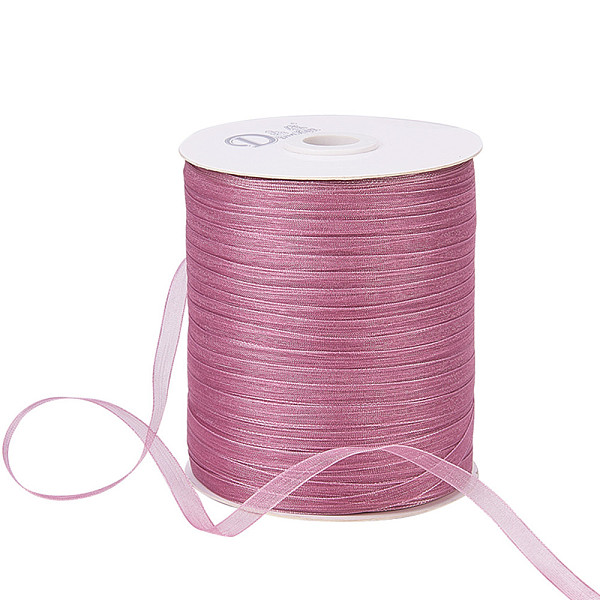 PandaHall Organza Ribbon, Galloon, Flamingo, 1/4 inch(6mm), 500yards/Roll(457.2m/Roll) Polyester None Pink
PandaHall Organza Ribbon, Galloon, Flamingo, 1/4 inch(6mm), 500yards/Roll(457.2m/Roll) Polyester None Pink