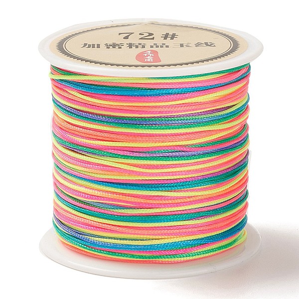 PandaHall 50 Yards Segment Dyed Nylon Chinese Knot Cord, Nylon Jewelry Cord for Jewelry Making, Colorful, 0.8mm Nylon
PandaHall 50 Yards Segment Dyed Nylon Chinese Knot Cord, Nylon Jewelry Cord for Jewelry Making, Colorful, 0.8mm Nylon