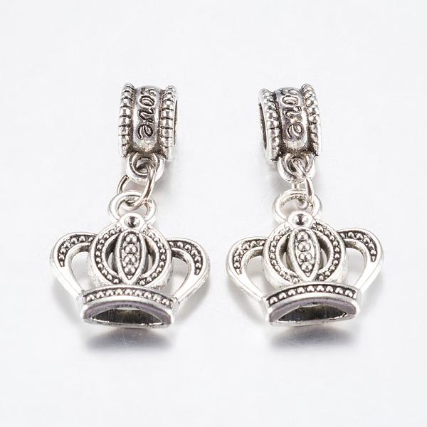 PandaHall Tibetan Style Alloy European Dangle Charms, Large Hole Pendants, Clown/Jester, Antique Silver, 28mm, Pendant: 17x15.5x4mm, Hole...
PandaHall Tibetan Style Alloy European Dangle Charms, Large Hole Pendants, Clown/Jester, Antique Silver, 28mm, Pendant: 17x15.5x4mm, Hole...