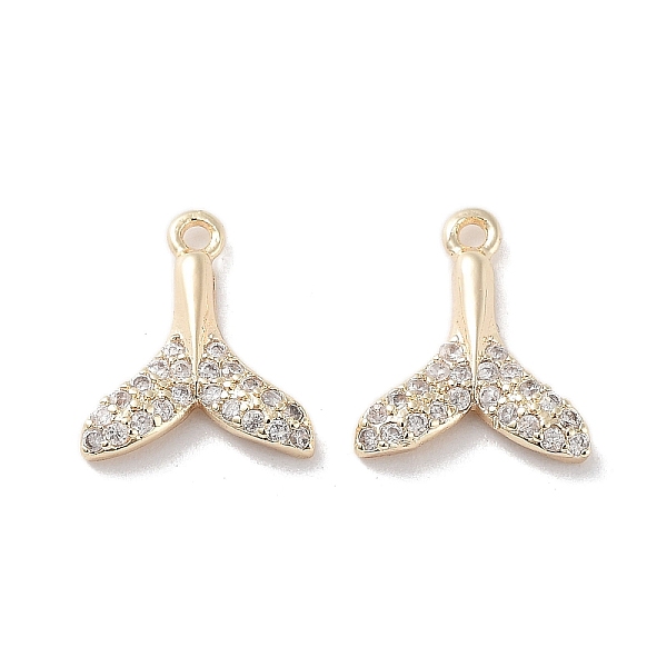 PandaHall Brass Micro Pave Clear Cubic Zirconia Charms, Fishtail Charm, Real 18K Gold Plated, 11x9.5x2mm, Hole: 1mm Brass+Cubic Zirconia...
PandaHall Brass Micro Pave Clear Cubic Zirconia Charms, Fishtail Charm, Real 18K Gold Plated, 11x9.5x2mm, Hole: 1mm Brass+Cubic Zirconia...
