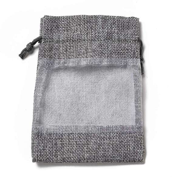 PandaHall Linen Pouches, Drawstring Bags, with Organza Windows, Rectangle, Gray, 14x10x0.5cm Cloth None Gray
PandaHall Linen Pouches, Drawstring Bags, with Organza Windows, Rectangle, Gray, 14x10x0.5cm Cloth None Gray