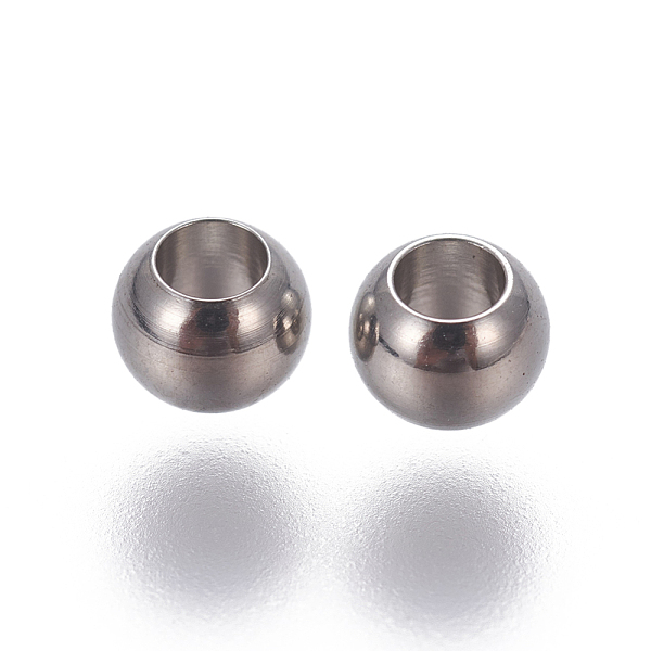 PandaHall 202 Stainless Steel Beads, Rondelle, Stainless Steel Color, 4x3mm, Hole: 2mm 202 Stainless Steel Rondelle
PandaHall 202 Stainless Steel Beads, Rondelle, Stainless Steel Color, 4x3mm, Hole: 2mm 202 Stainless Steel Rondelle