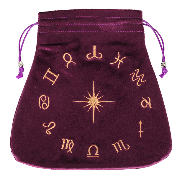 PandaHall Velvet Packing Pouches, Drawstring Bags, Trapezoid with Constellation Pattern, Purple, 21x21cm Velvet Constellation Purple
PandaHall Velvet Packing Pouches, Drawstring Bags, Trapezoid with Constellation Pattern, Purple, 21x21cm Velvet Constellation Purple