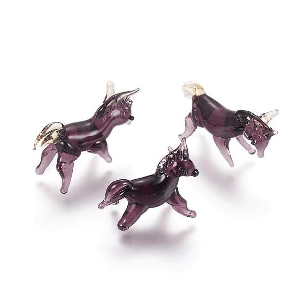 PandaHall Home Decorations, Handmade Lampwork Display Decorations, Horse, Purple, 31~35x9x22~26mm Lampwork Horse Purple
PandaHall Home Decorations, Handmade Lampwork Display Decorations, Horse, Purple, 31~35x9x22~26mm Lampwork Horse Purple