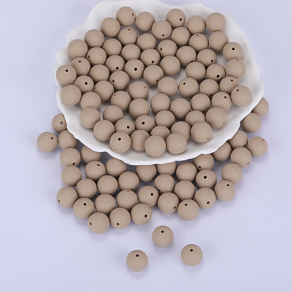 PandaHall Round Silicone Focal Beads, Chewing Beads For Teethers, DIY Nursing Necklaces Making, Pale Goldenrod, 15mm, Hole: 2mm Silicone...
PandaHall Round Silicone Focal Beads, Chewing Beads For Teethers, DIY Nursing Necklaces Making, Pale Goldenrod, 15mm, Hole: 2mm Silicone...