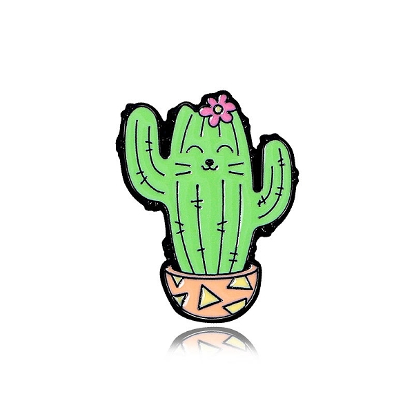 PandaHall Cat Shape Enamel Pins, Alloy Brooches, Black, Lime, 30x23mm Alloy+Enamel Cactus Green
PandaHall Cat Shape Enamel Pins, Alloy Brooches, Black, Lime, 30x23mm Alloy+Enamel Cactus Green