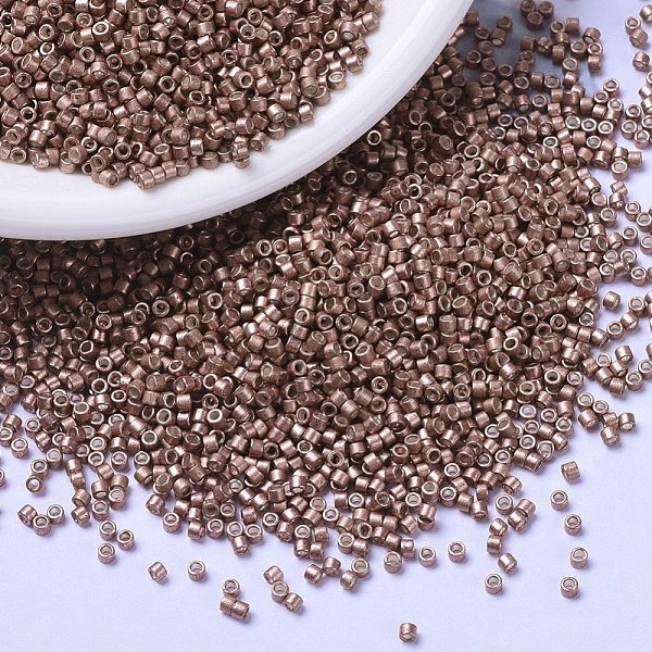 PandaHall MIYUKI Delica Beads, Cylinder, Japanese Seed Beads, 11/0, (DB1157) Galvanized Semi-Frosted Berry, 1.3x1.6mm, Hole: 0.8mm, about..., Brown
PandaHall MIYUKI Delica Beads, Cylinder, Japanese Seed Beads, 11/0, (DB1157) Galvanized Semi-Frosted Berry, 1.3x1.6mm, Hole: 0.8mm, about..., Brown