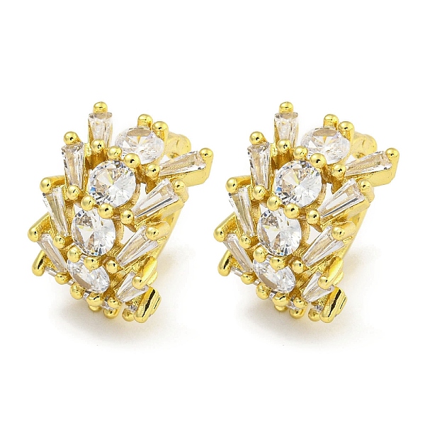 PandaHall Brass Micro Pave Clear Cubic Zirconia Cuff Earrings, Leaf, for Women, Real 18K Gold Plated, 17x11.5mm Brass Leaf Clear
PandaHall Brass Micro Pave Clear Cubic Zirconia Cuff Earrings, Leaf, for Women, Real 18K Gold Plated, 17x11.5mm Brass Leaf Clear