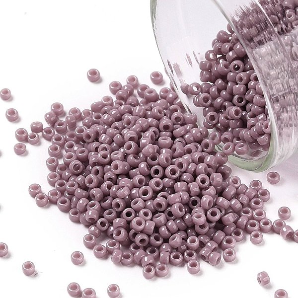 PandaHall TOHO Round Seed Beads, Japanese Seed Beads, (52) Opaque Lavender, 11/0, 2.2mm, Hole: 0.8mm, about 1110pcs/bottle, 10g/bottle Glass..., Purple
PandaHall TOHO Round Seed Beads, Japanese Seed Beads, (52) Opaque Lavender, 11/0, 2.2mm, Hole: 0.8mm, about 1110pcs/bottle, 10g/bottle Glass..., Purple