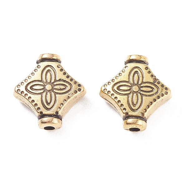 PandaHall CCB Plastic Beads, Rhombus, Antique Golden, 10.5x10x4mm, Hole: 1mm Plastic Rhombus
PandaHall CCB Plastic Beads, Rhombus, Antique Golden, 10.5x10x4mm, Hole: 1mm Plastic Rhombus
