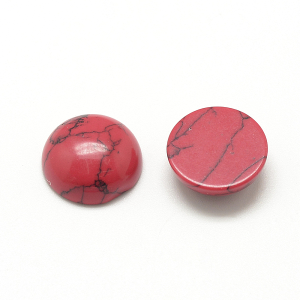 PandaHall Synthetic Turquoise Cabochons, Dyed, Half Round/Dome, 12x5mm Synthetic Turquoise Half Round
PandaHall Synthetic Turquoise Cabochons, Dyed, Half Round/Dome, 12x5mm Synthetic Turquoise Half Round