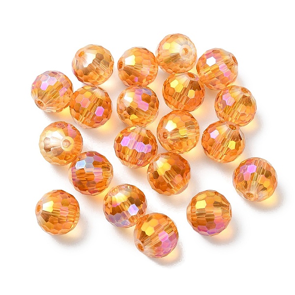 PandaHall Full Rainbow Plated Glass Beads, Faceted Round, Orange, 10x9mm, Hole: 1.5mm Glass Round Orange
PandaHall Full Rainbow Plated Glass Beads, Faceted Round, Orange, 10x9mm, Hole: 1.5mm Glass Round Orange
