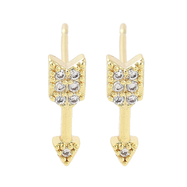 PandaHall Brass Micro Pave Clear Cubic Zirconia Studs Earring, Arrow, Real 18K Gold Plated, 11.5x3.5mm Cubic Zirconia Arrow Clear
PandaHall Brass Micro Pave Clear Cubic Zirconia Studs Earring, Arrow, Real 18K Gold Plated, 11.5x3.5mm Cubic Zirconia Arrow Clear