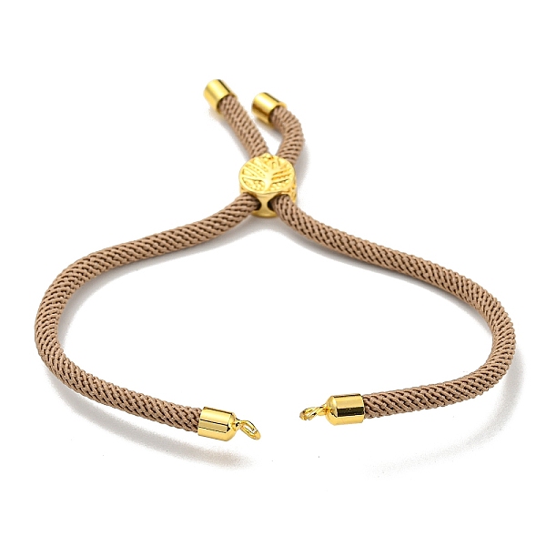 PandaHall Nylon Cords Bracelet Makings Fit for Connector Charms, with Golden Brass Tree Slider Beads, Long-Lasting Plated, Tan, 8-5/8 inch..., Orange
PandaHall Nylon Cords Bracelet Makings Fit for Connector Charms, with Golden Brass Tree Slider Beads, Long-Lasting Plated, Tan, 8-5/8 inch..., Orange