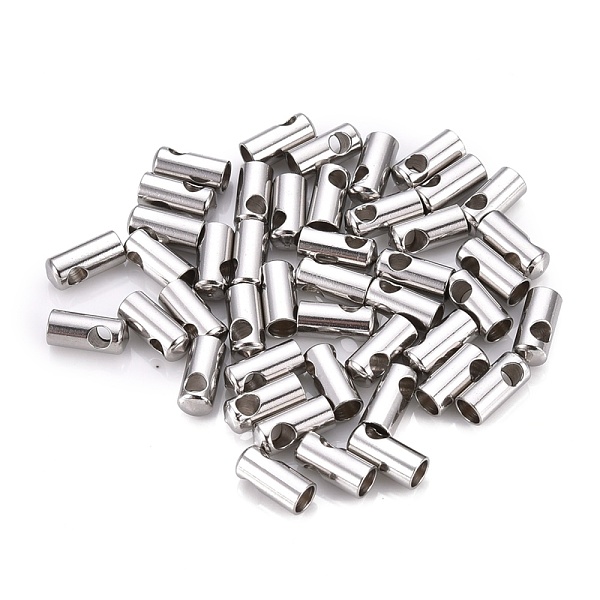 PandaHall 201 Stainless Steel Cord Ends, End Caps, Column, Stainless Steel Color, 9x4mm, Hole: 2.2mm, Inner Diameter: 3.2mm 201 Stainless...
PandaHall 201 Stainless Steel Cord Ends, End Caps, Column, Stainless Steel Color, 9x4mm, Hole: 2.2mm, Inner Diameter: 3.2mm 201 Stainless...