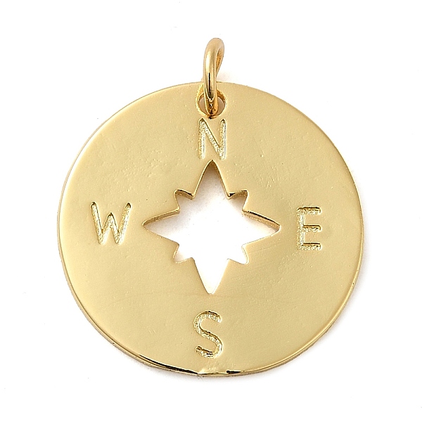 PandaHall Rack Plating Brass Pendants, Cadmium Free & Lead Free, Long-Lasting Plated, Compass Charms, Real 18K Gold Plated, 20x1mm, Hole...
PandaHall Rack Plating Brass Pendants, Cadmium Free & Lead Free, Long-Lasting Plated, Compass Charms, Real 18K Gold Plated, 20x1mm, Hole...