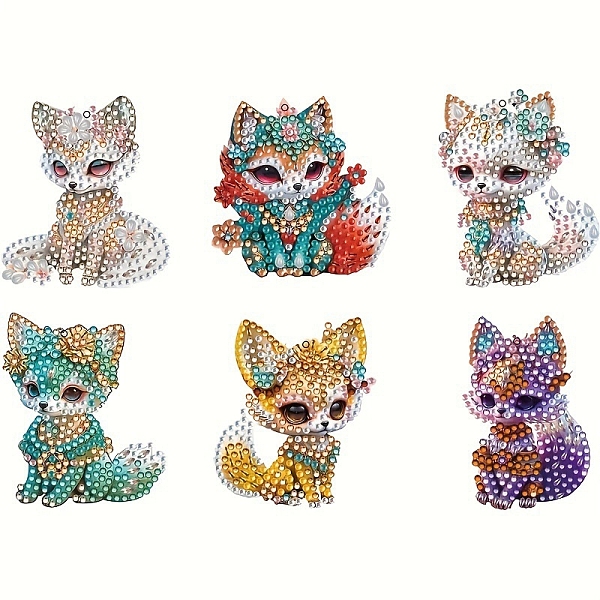 PandaHall 6 Style Fox Pendant Decoration DIY Diamond Painting Kit, Including Resin Rhinestones Bag, Diamond Sticky Pen, Tray Plate & Glue..., Multicolor
PandaHall 6 Style Fox Pendant Decoration DIY Diamond Painting Kit, Including Resin Rhinestones Bag, Diamond Sticky Pen, Tray Plate & Glue..., Multicolor