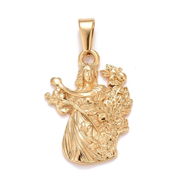 PandaHall Ion Plating(IP) 304 Stainless Steel Pendants, Textured, Constellation/Zodiac Sign, Virgo, 35x26x3.4mm, Hole: 10x4.5mm 304...
PandaHall Ion Plating(IP) 304 Stainless Steel Pendants, Textured, Constellation/Zodiac Sign, Virgo, 35x26x3.4mm, Hole: 10x4.5mm 304...