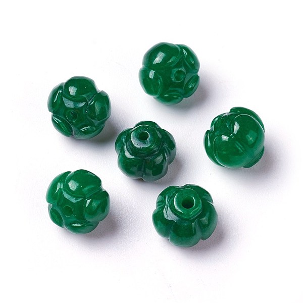 PandaHall Natural Myanmar Jade/Burmese Jade Beads, Dyed, Flower, 10~11x8~9mm, Hole: 1.5mm Myanmar Jade Flower Green
PandaHall Natural Myanmar Jade/Burmese Jade Beads, Dyed, Flower, 10~11x8~9mm, Hole: 1.5mm Myanmar Jade Flower Green