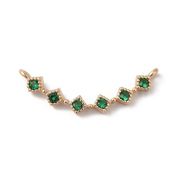 PandaHall Brass Pendants, with Glass, Rhombus, Golden, Green, 25x10x3mm, Hole: 1.2mm Brass+Glass Rhombus Green
PandaHall Brass Pendants, with Glass, Rhombus, Golden, Green, 25x10x3mm, Hole: 1.2mm Brass+Glass Rhombus Green