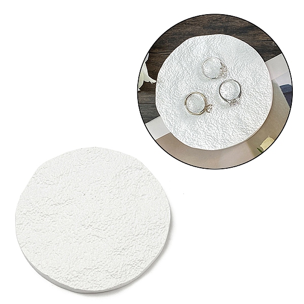 PandaHall Resin Jewelry Plate, Storage Tray for Rings, Necklaces, Earring, Photography Prop, Round, 96~96.5x6.5~10.5mm Resin Round White
PandaHall Resin Jewelry Plate, Storage Tray for Rings, Necklaces, Earring, Photography Prop, Round, 96~96.5x6.5~10.5mm Resin Round White