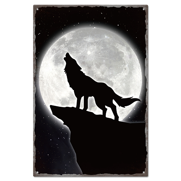 PandaHall Vintage Metal Tin Sign, Iron Wall Decor for Bars, Restaurants, Cafe Pubs, Rectangle, Wolf, 300x200x0.5mm Iron Wolf
PandaHall Vintage Metal Tin Sign, Iron Wall Decor for Bars, Restaurants, Cafe Pubs, Rectangle, Wolf, 300x200x0.5mm Iron Wolf