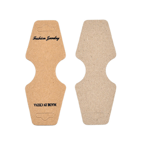 PandaHall Cardboard Display Cards, Used For Necklaces, Tan, 123.5x45.5x0.3mm, Hole: 7x21.5mm Paper Trapezoid Orange
PandaHall Cardboard Display Cards, Used For Necklaces, Tan, 123.5x45.5x0.3mm, Hole: 7x21.5mm Paper Trapezoid Orange