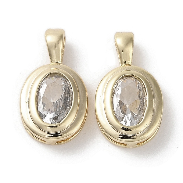 PandaHall Brass Micro Pave Clear Cubic Zirconia Charms, Oval, Real 18K Gold Plated, 13x7.5x3mm, Hole: 1.5x3.5mm Brass+Cubic Zirconia Oval...
PandaHall Brass Micro Pave Clear Cubic Zirconia Charms, Oval, Real 18K Gold Plated, 13x7.5x3mm, Hole: 1.5x3.5mm Brass+Cubic Zirconia Oval...