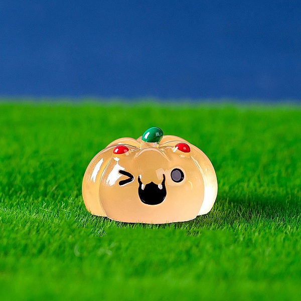 PandaHall Luminous Halloween Theme Resin Figurines, Glow in the Dark Display Decorations, Pumpkin, 18x28mm Resin Pumpkin Brown
PandaHall Luminous Halloween Theme Resin Figurines, Glow in the Dark Display Decorations, Pumpkin, 18x28mm Resin Pumpkin Brown